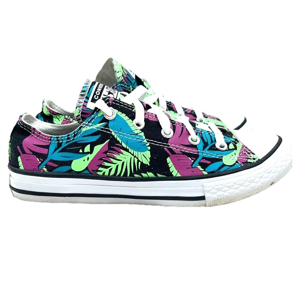 Converse Chuck Taylor All Star Peace Love Leafs Sneakers‎ Womens Size 3 Shoes